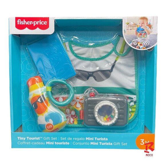 👶🚀Fisher-Price Gift Set, 4 travel-themed baby toys for takealong play👶🚀 - Picture 1 of 8